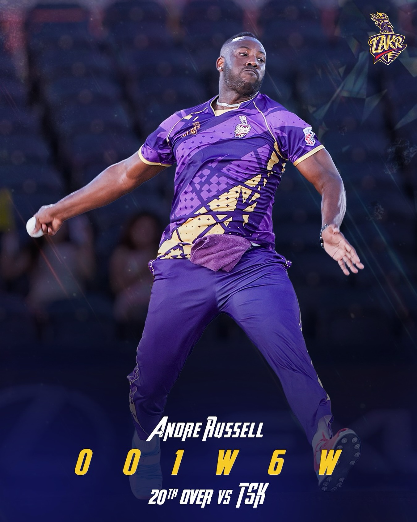 Andre Russell dazzled fans with a brilliant last-over performance at a Major League Cricket showdown.