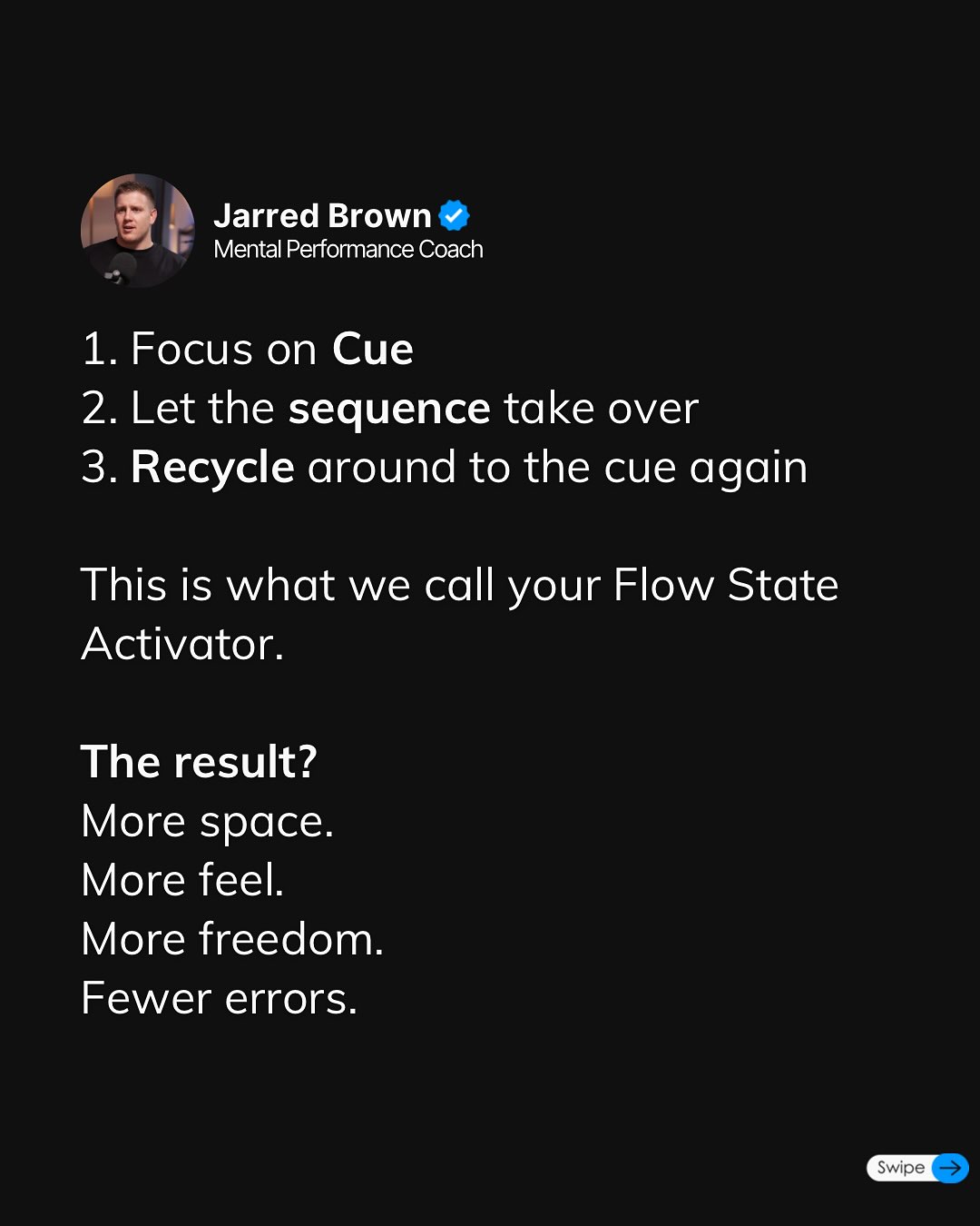 Athletes Overcome Mental Overload With Flow State Activator