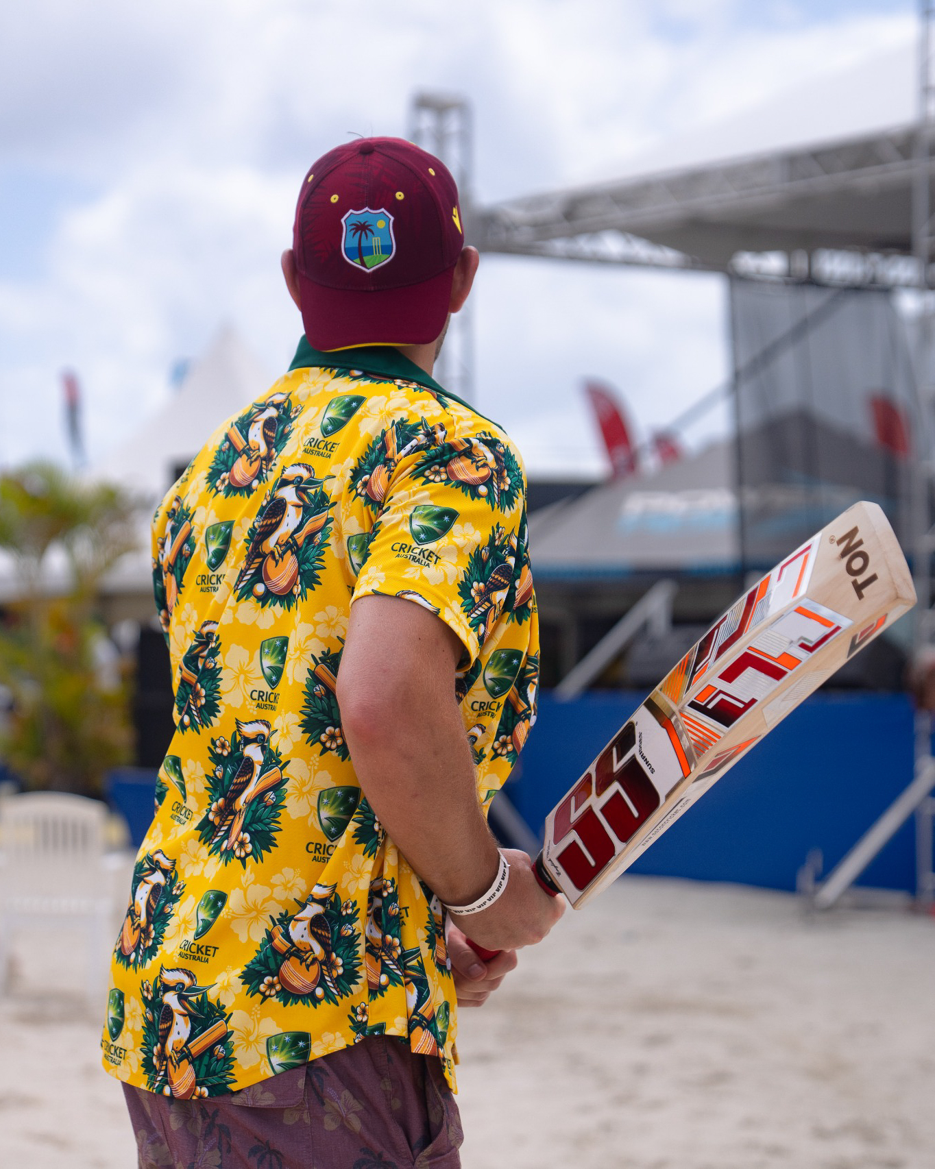 Aussie fans lit up Barbados with thunderous cheers gearing up for an epic Grenada showdown