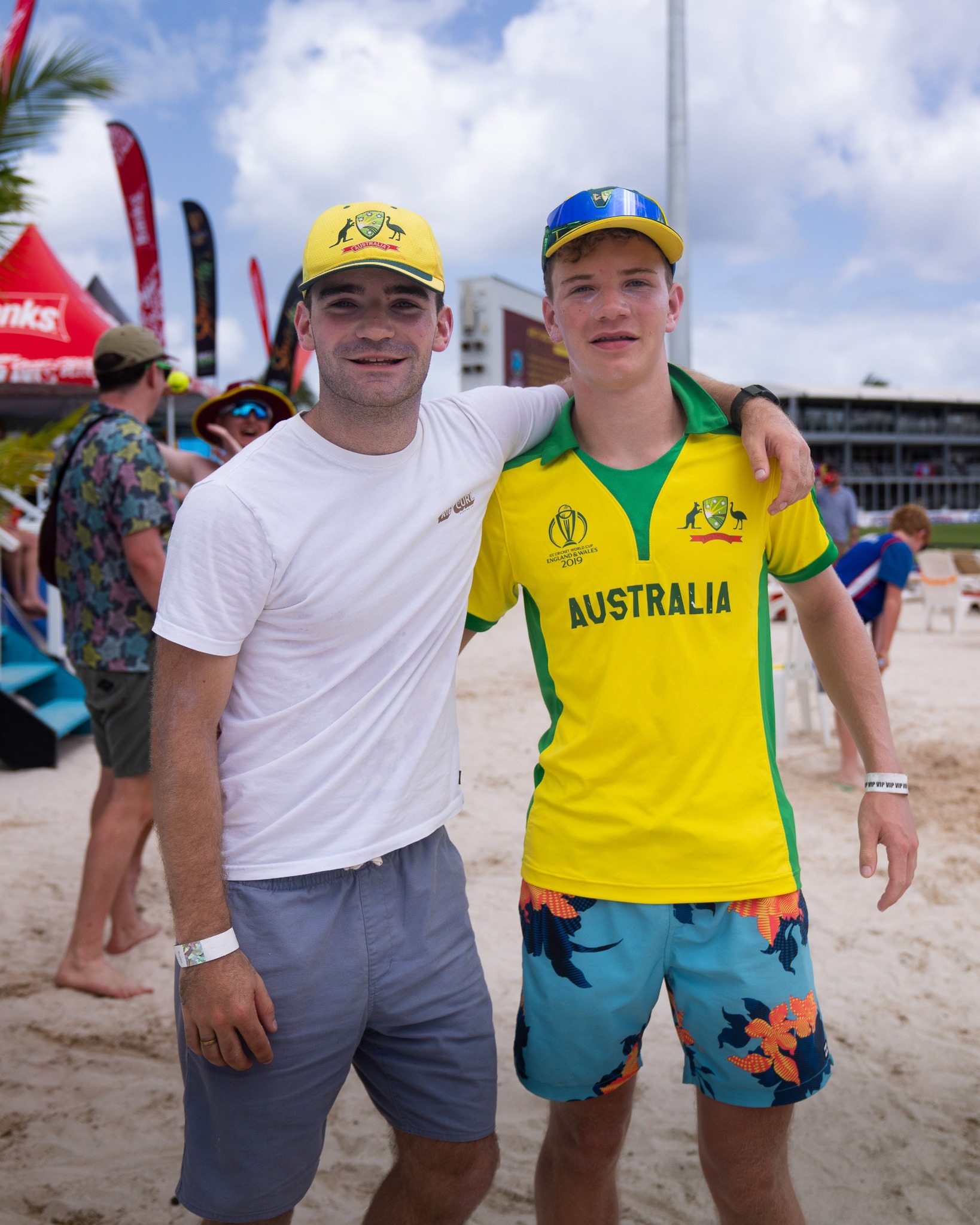 Aussie Fans Energize Barbados Ahead Of Grenada Series