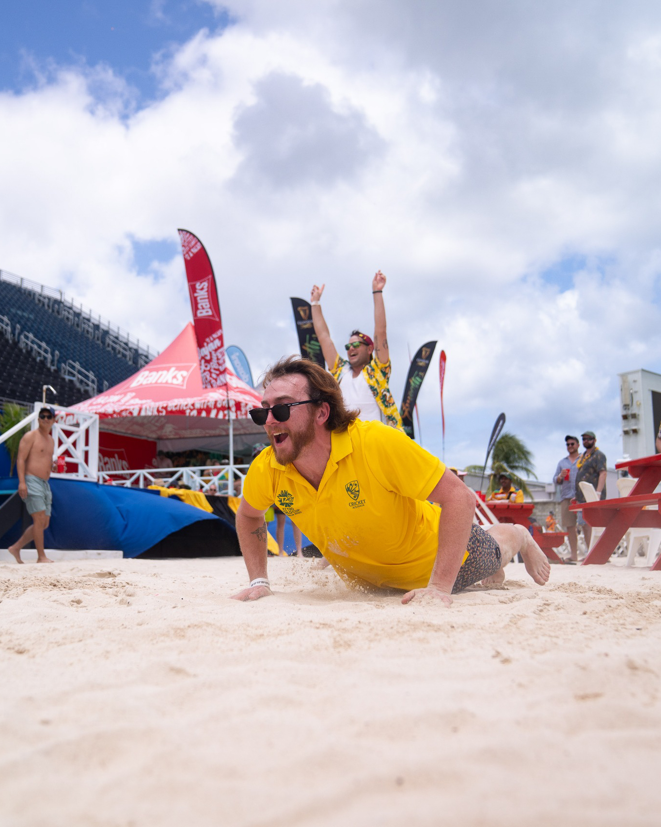 Aussie Fans Energize Barbados Ahead Of Grenada Series