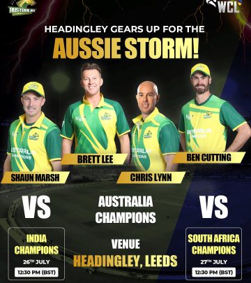 Aussie Legends Storm Into Headingley