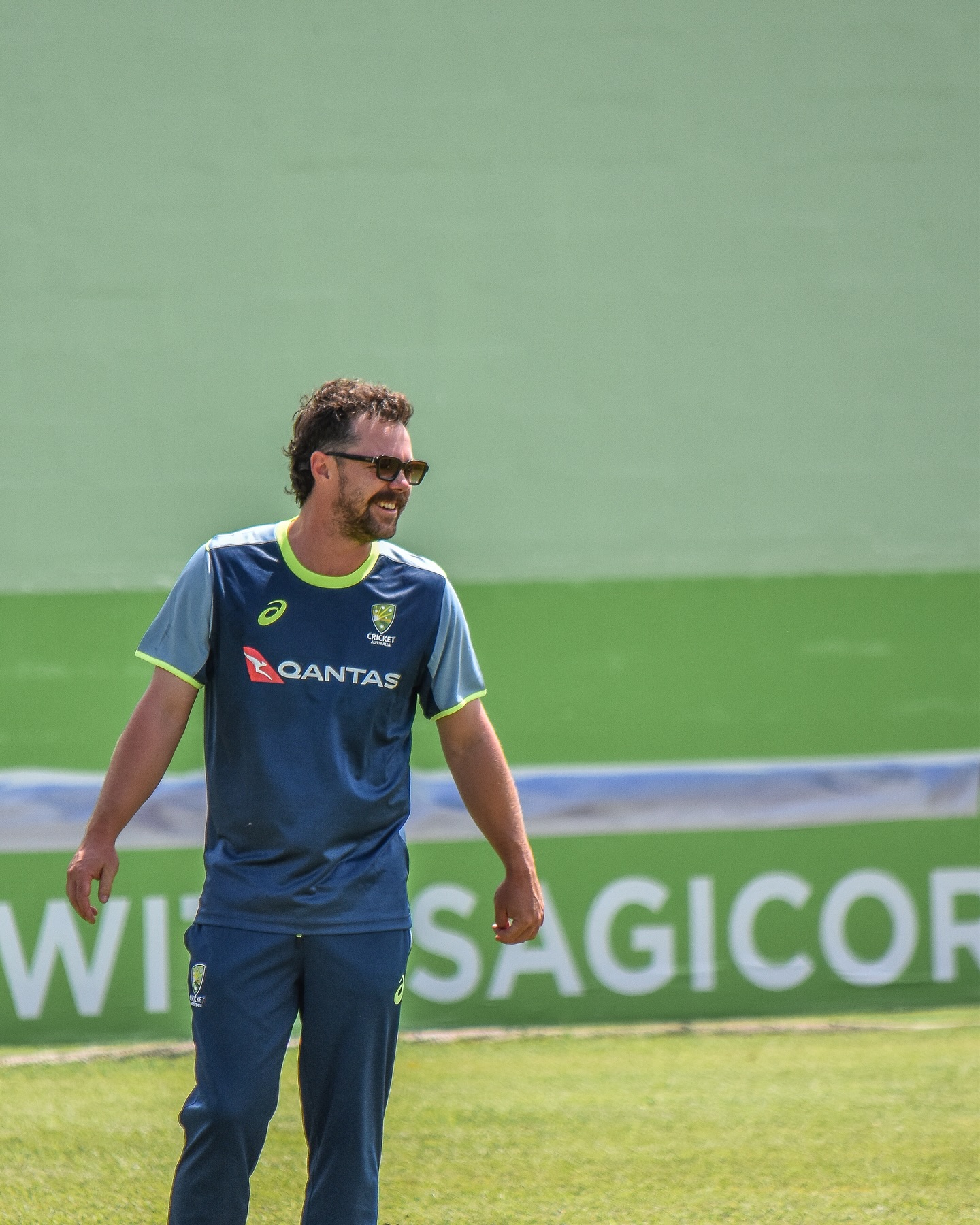 Aussie Men's Cricket Arrives In Barbados