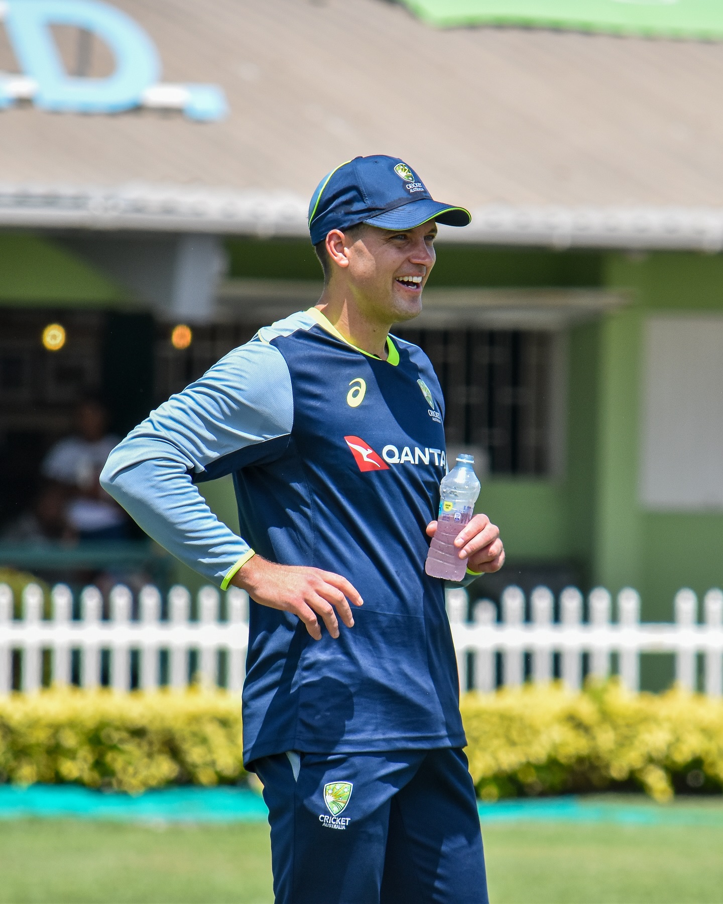Aussie Men's Cricket Arrives In Barbados