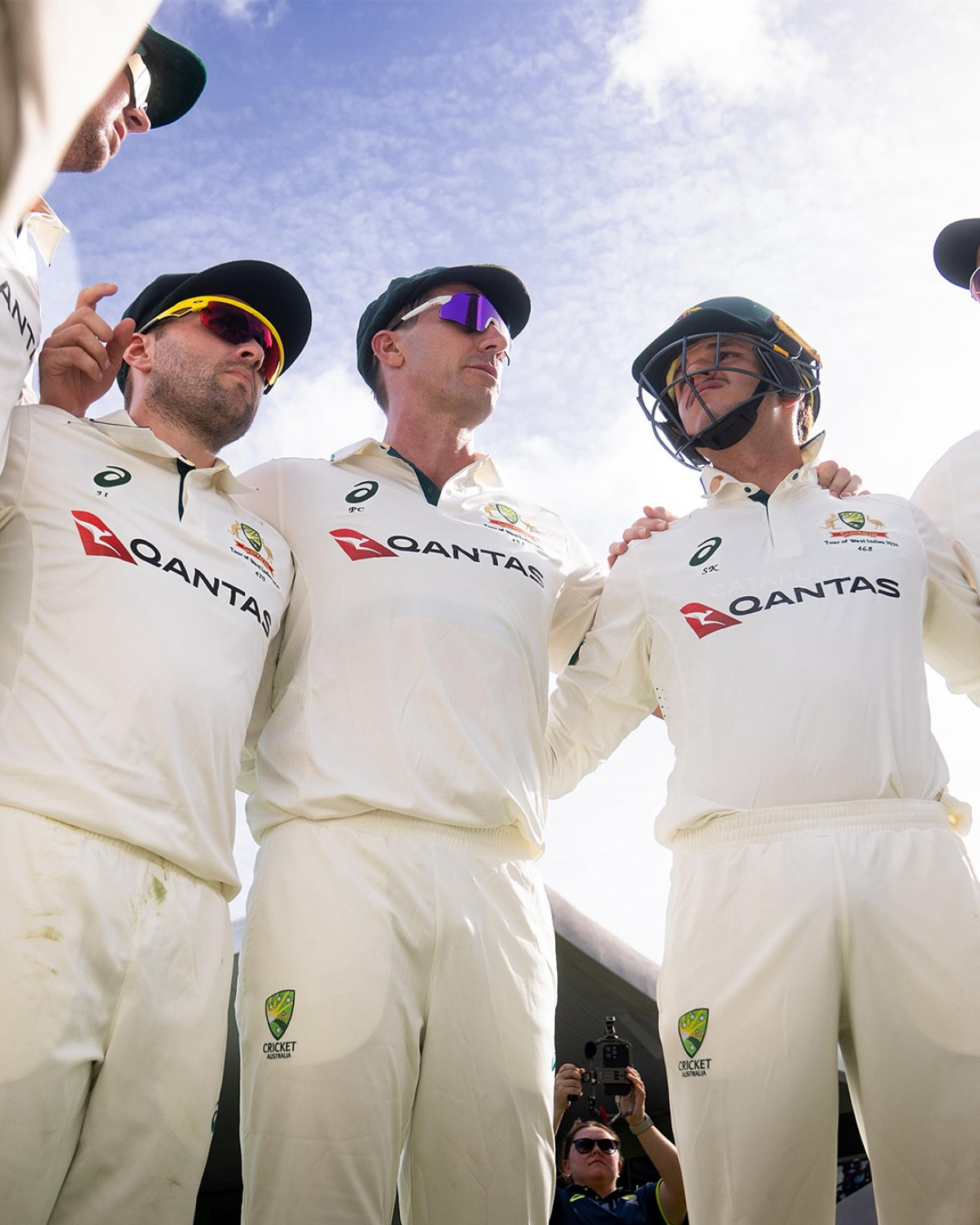 Vivid visuals and spirited action mark the Aussie debut on Barbados sands. | Peak Vibes!!.