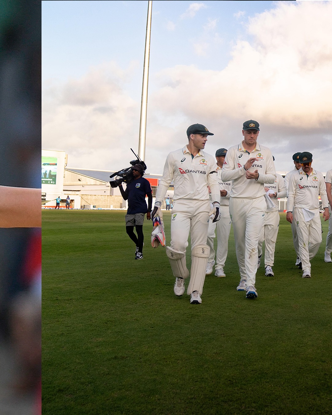 Aussie Men’s Cricket Team Captures Barbados Day One Frames