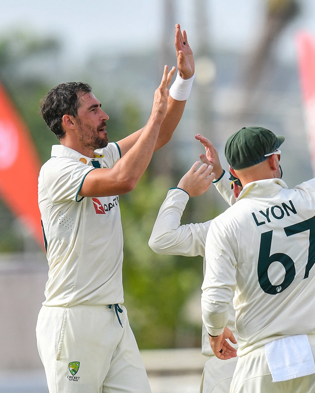 Aussie Men’s Cricket Team Captures Barbados Day One Frames