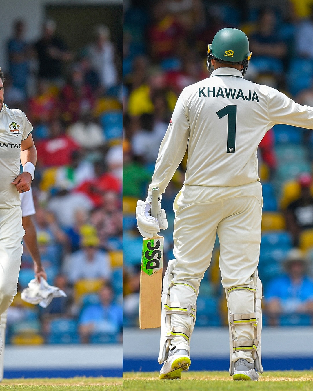 Aussie Men’s Cricket Team Captures Barbados Day One Frames