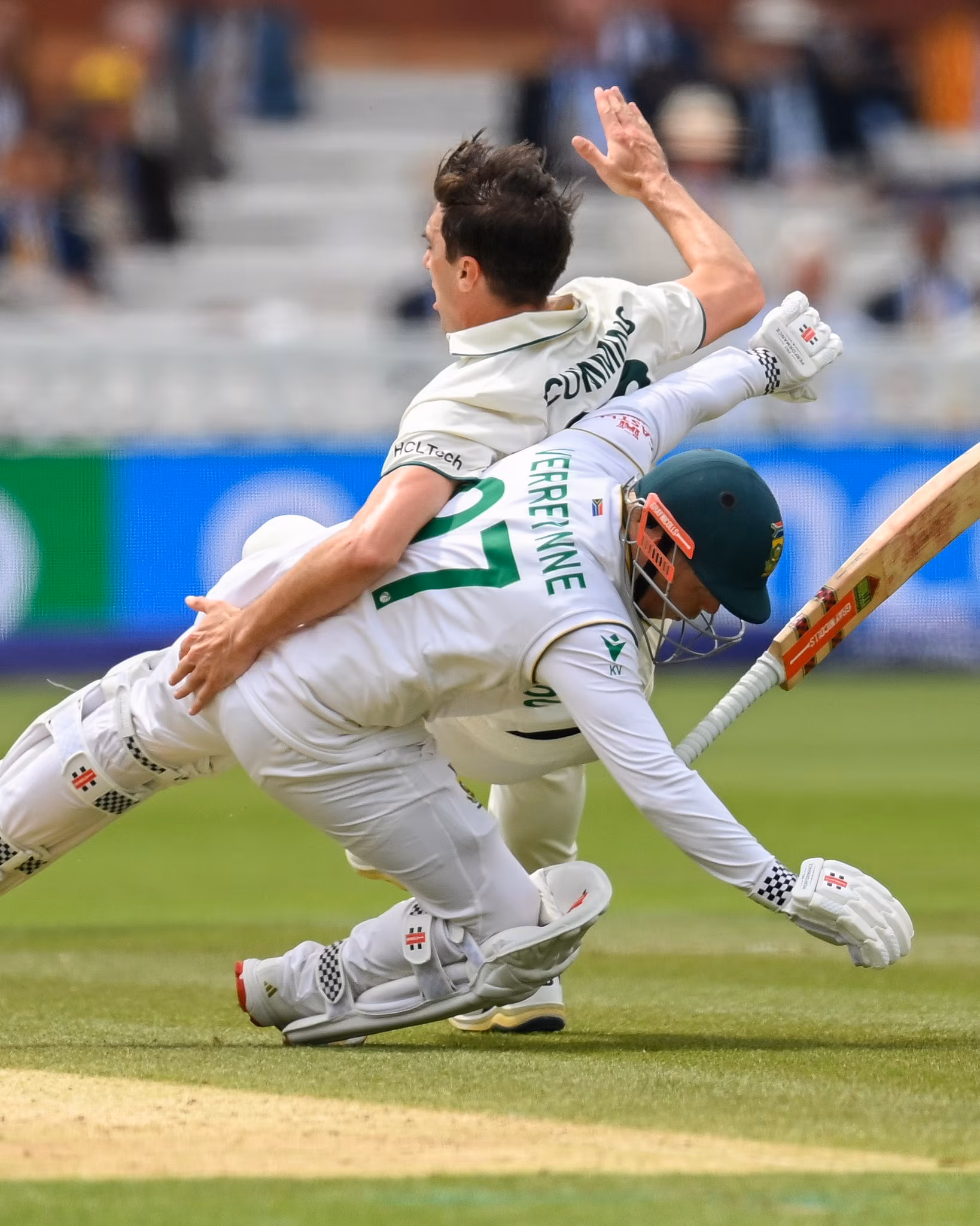 Aussie Skipper Shines After Being Down Captain recovers from setback with successive wickets, igniting team spirit on the field tonight.