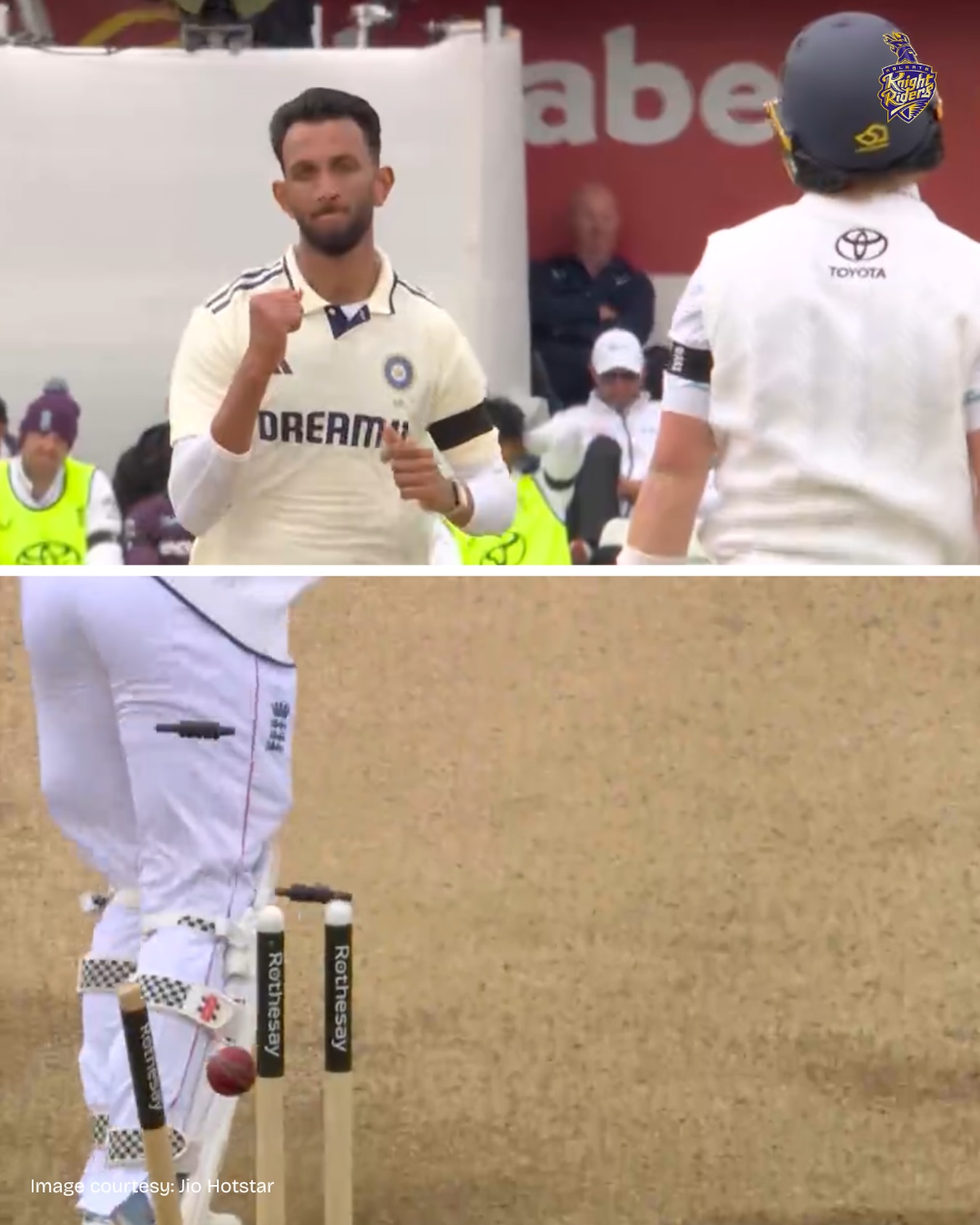 Krishna's consecutive wickets ignite a thrilling ENG-IND clash, boosting team spirit now!!