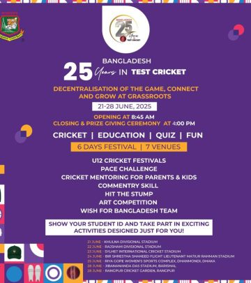 Bangladesh Celebrates Test Cricket Legacy Milestone