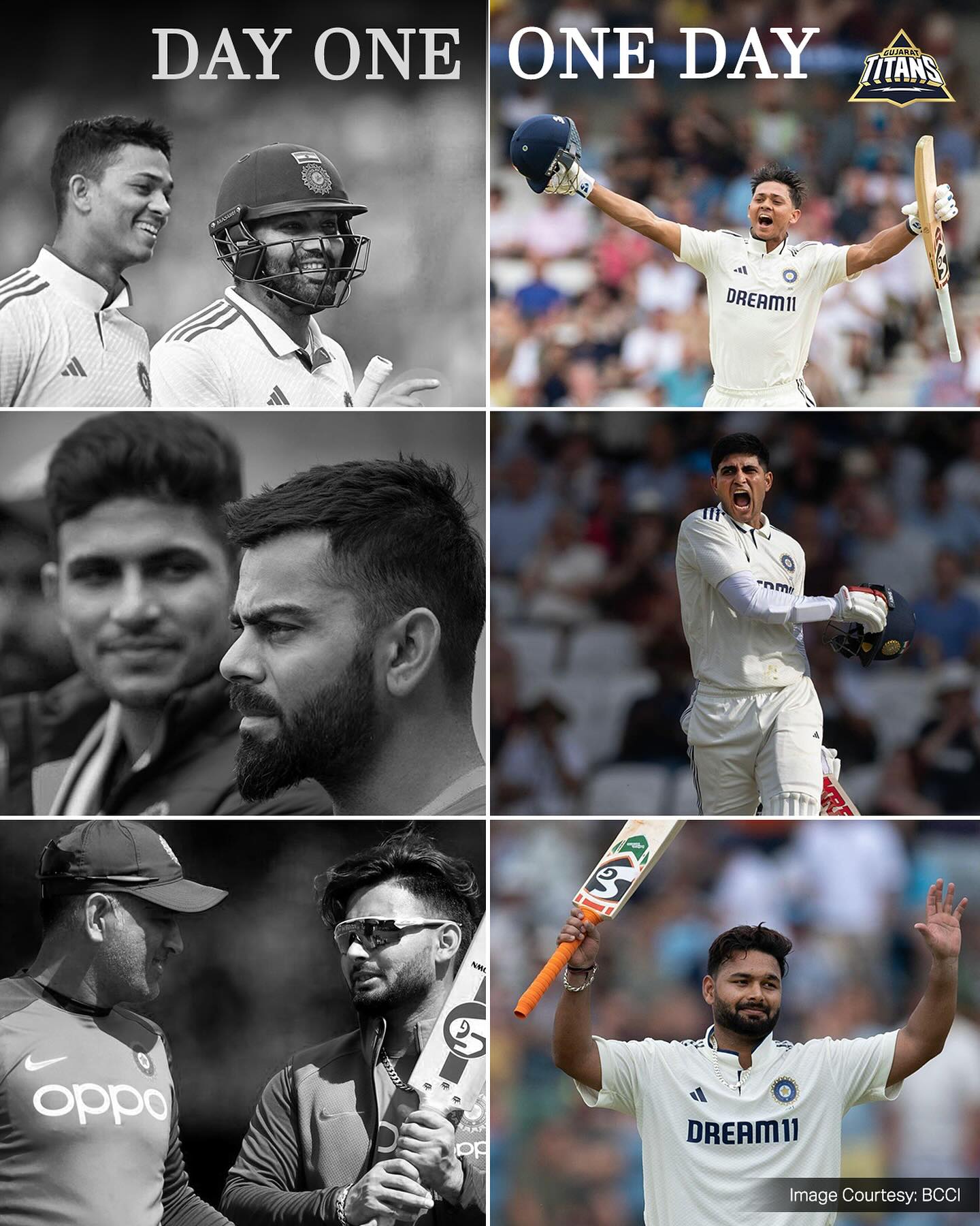 Baton Passed: Passion Persists Among Gujarat Titans Uniting legacy with fervor, Gujarat Titans elevate game with passion on global stage - GT