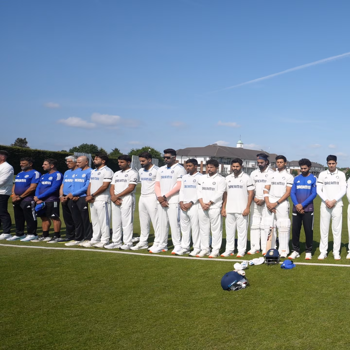Beckenham Match Tribute Honors Ahmedabad Crash Victims Beckenham Intra-Squad Match Tribute; Players Honor Ahmedabad Crash Victims with Reverence.