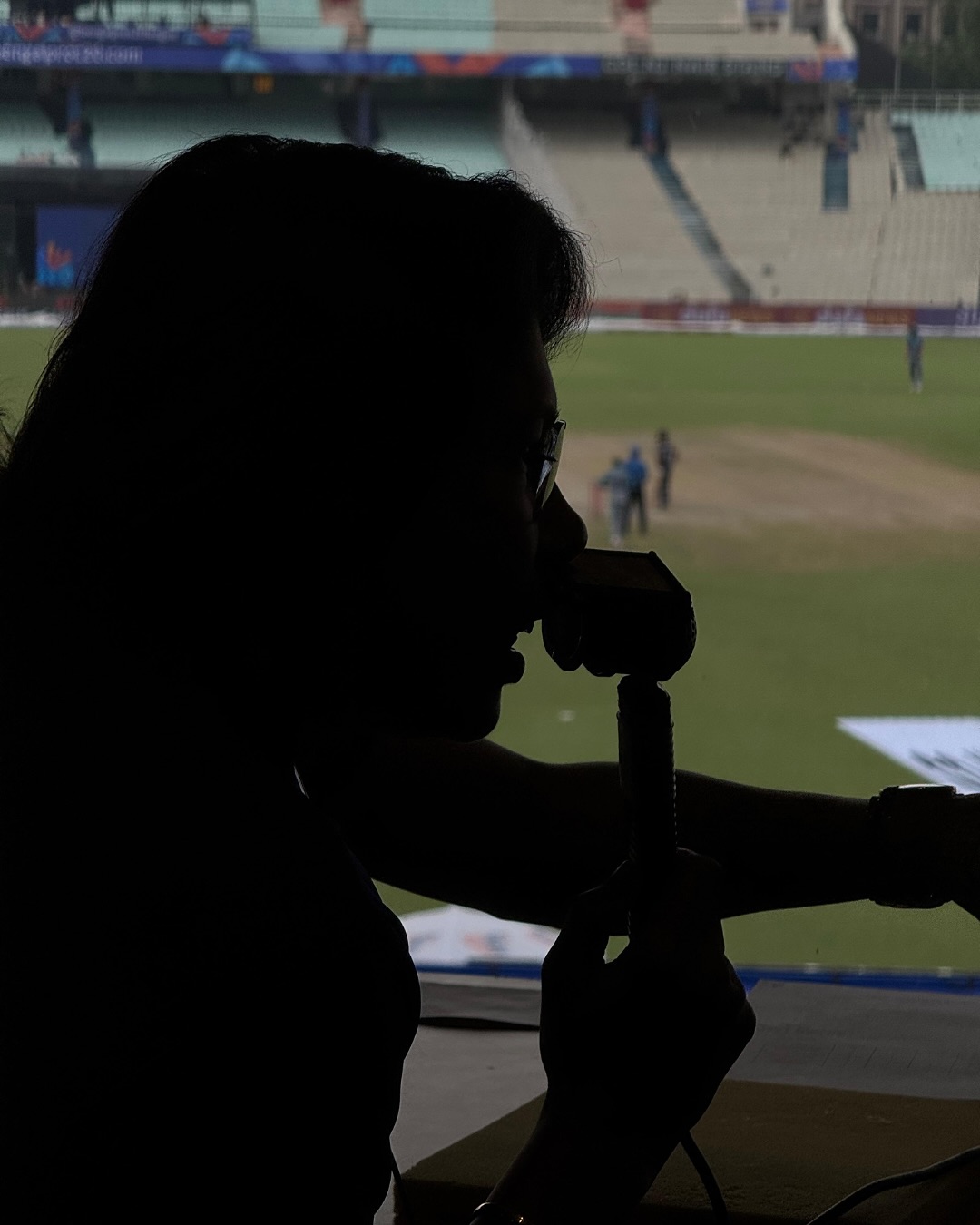 Behind the Shadows: Bengal Pro T20 League Commentary Box
