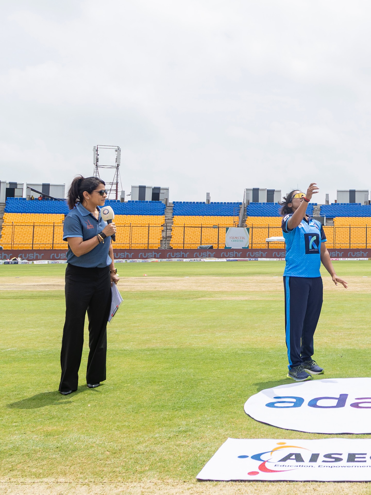 Bhopal Wolves Win Toss In MP League Women Clash