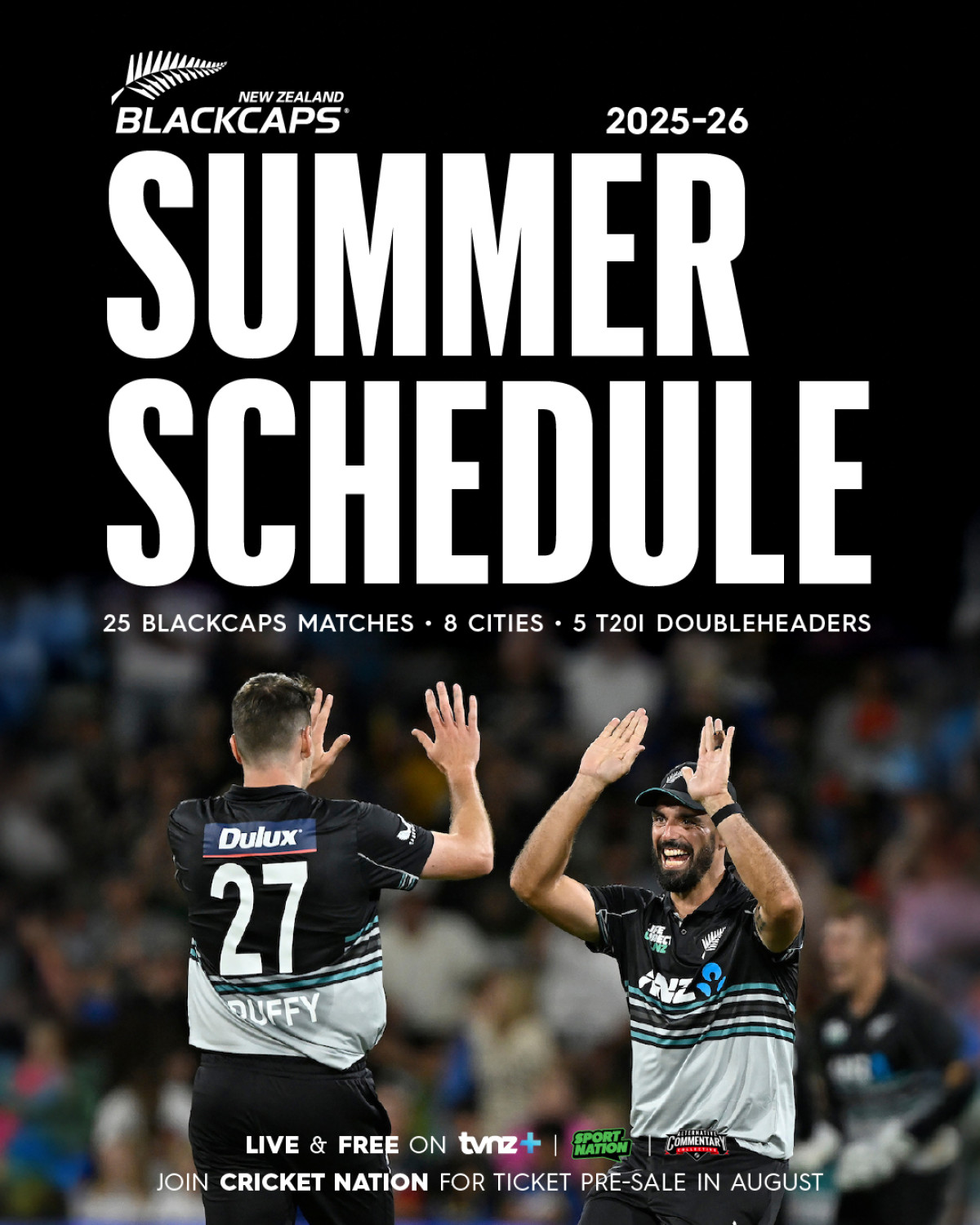 NZ's elite cricket squad embarks on a thrilling summer journey in Aotearoa with new events.