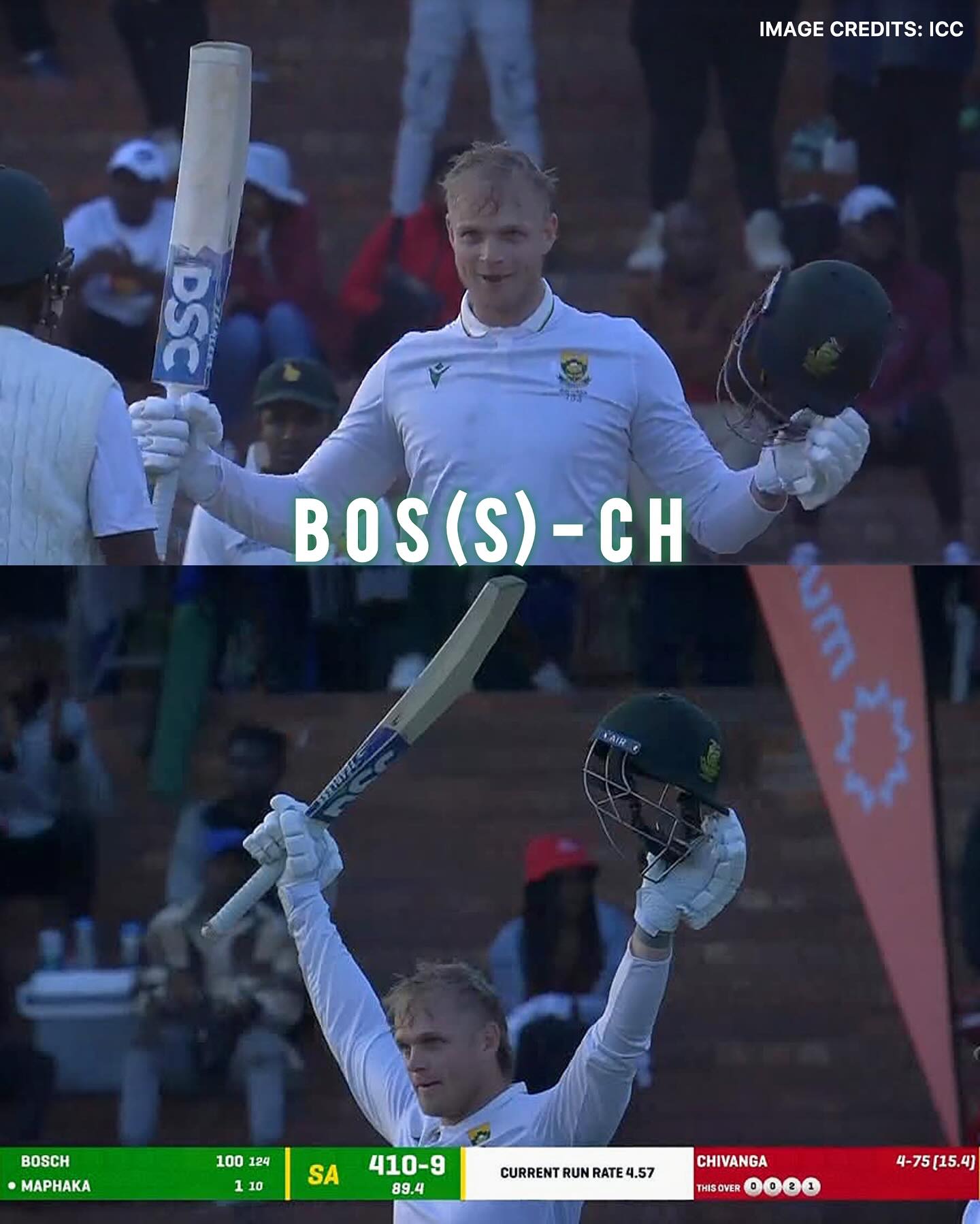 Emerging cricketer delivers brilliant marks in his opening series with bold early play.!!!