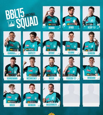 Brisbane Heat Shapes Squad For BBL15