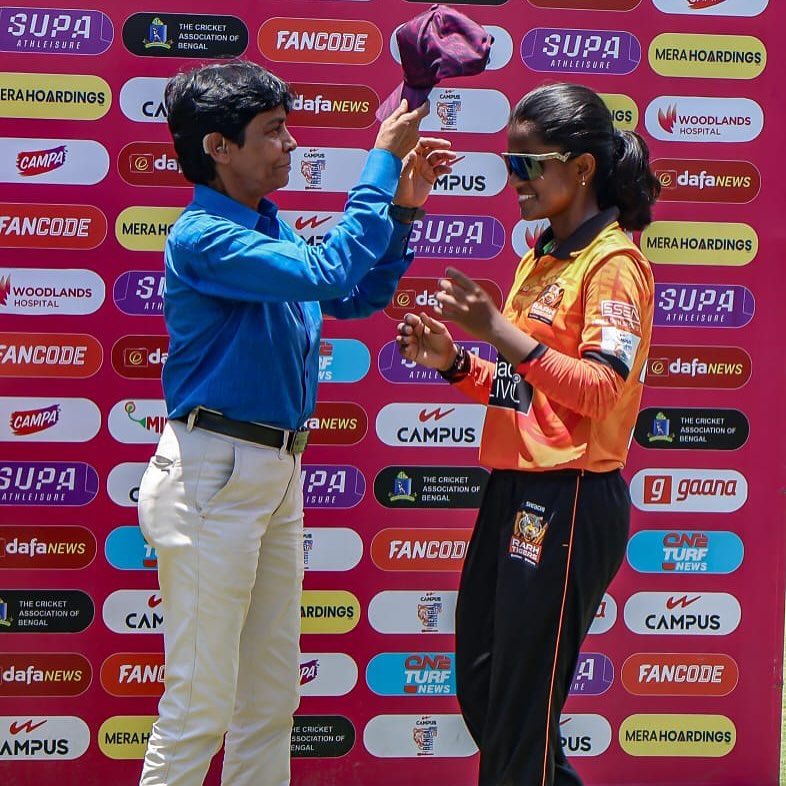 Bristi Shines as Rarh Tigers Dominate Women's League