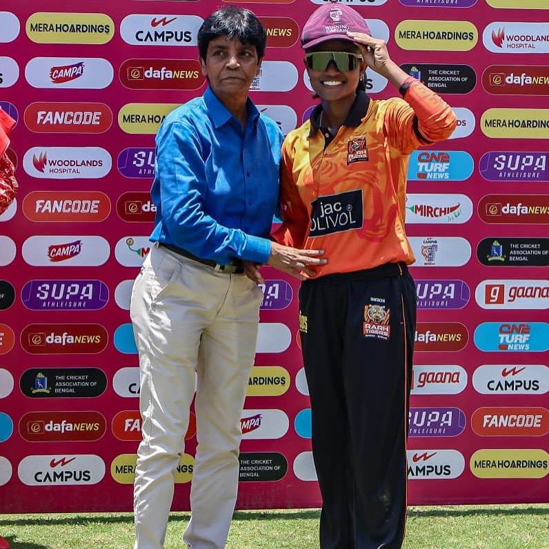 Bristi Shines as Rarh Tigers Dominate Women's League