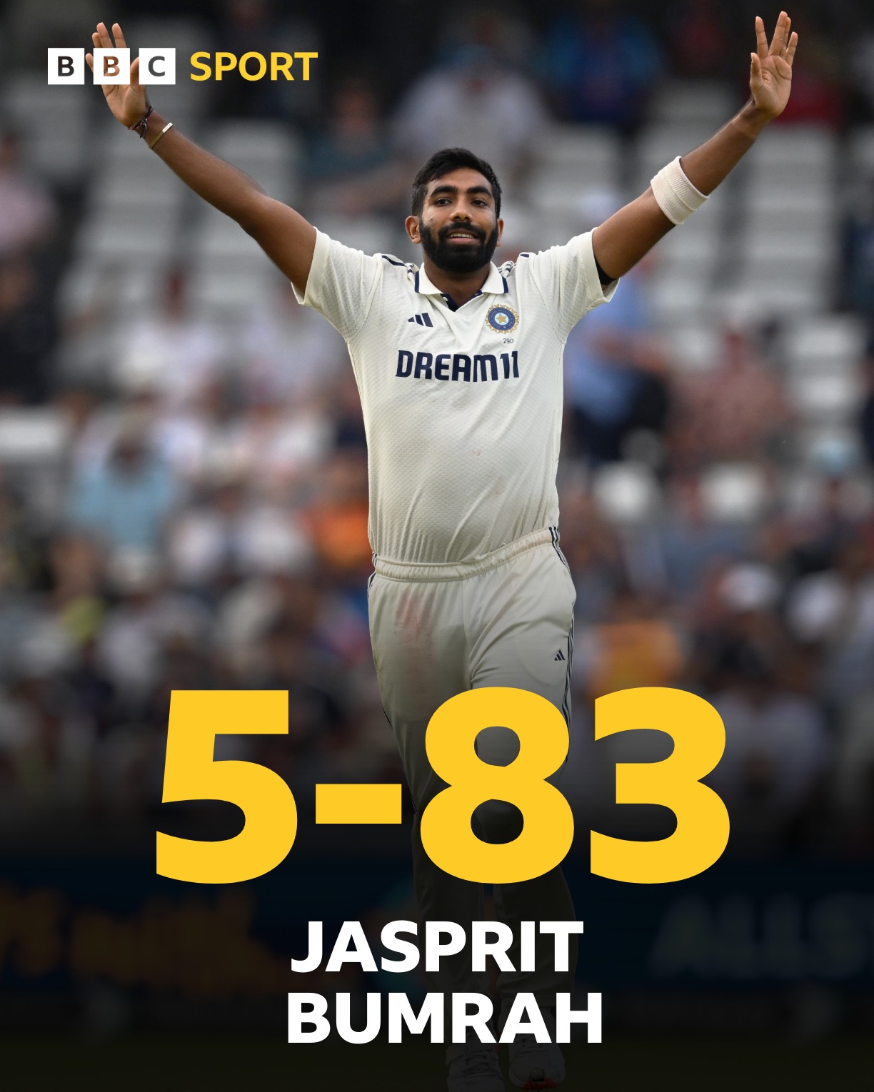 Bumrah Clinches 14th Test Five-Wicket Haul Bumrah stuns in his Test debut five-wicket haul, cementing his star status on the pitch.!!