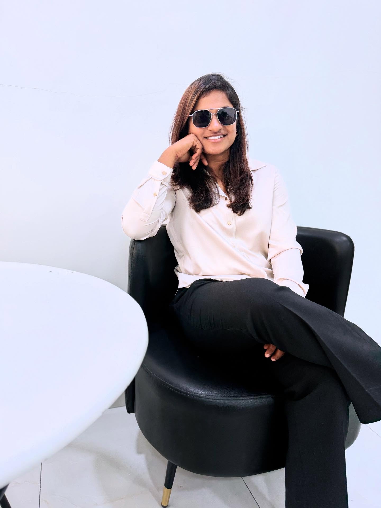 Calm Control Inspires: Dayalan Hemalatha’s Confident Vibe Embracing calm and confidence, the icon redefines control and charisma online. | Bold Move!
