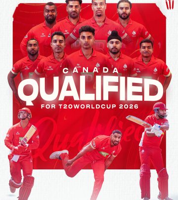 Canada Secures Spot In ICC T20 World Cup 2026