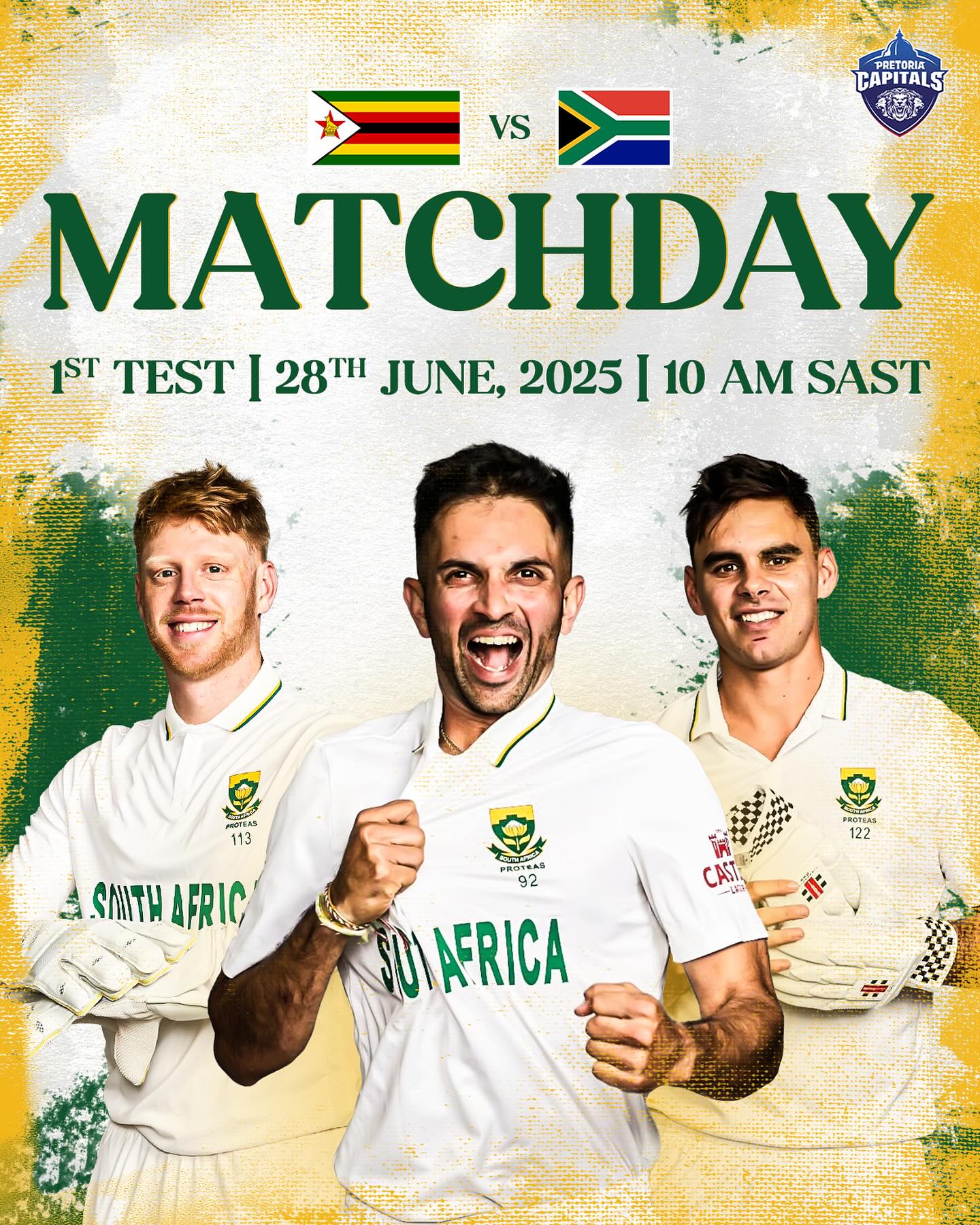 Capitals Return To Test Whites Pretoria Capitals signal a fresh start and rigorous training ahead of the ZIM vs SA series.
