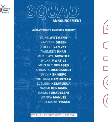 Capricorn Eagles Squad Announced For CSA Academy Clash