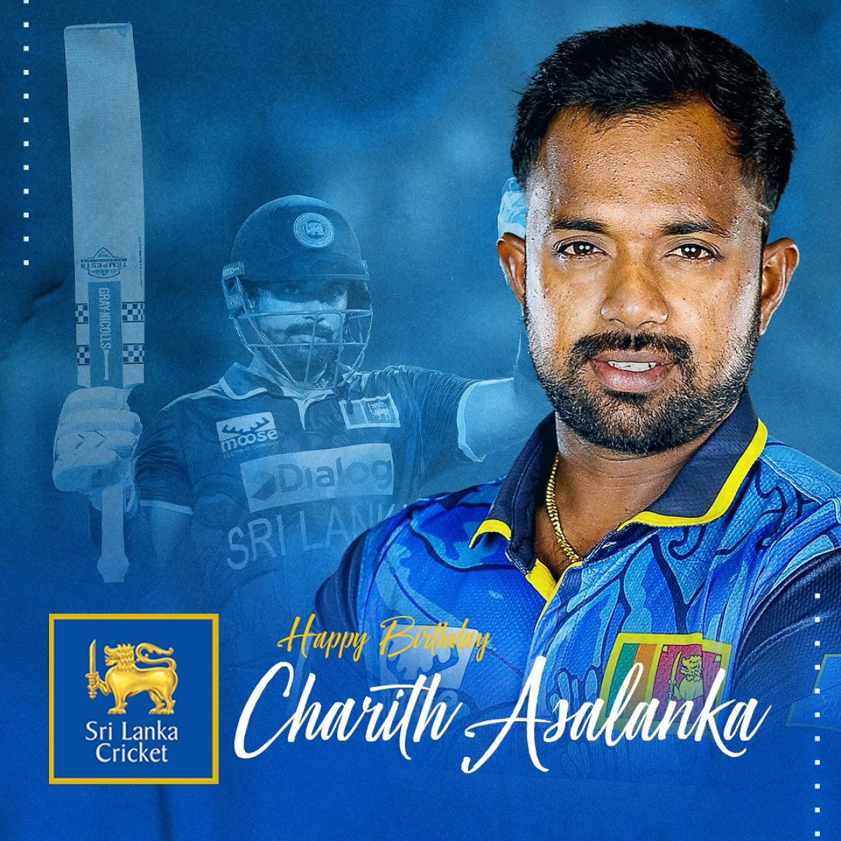 A distinguished cricket leader marks a special day with joy and national pride with ardor