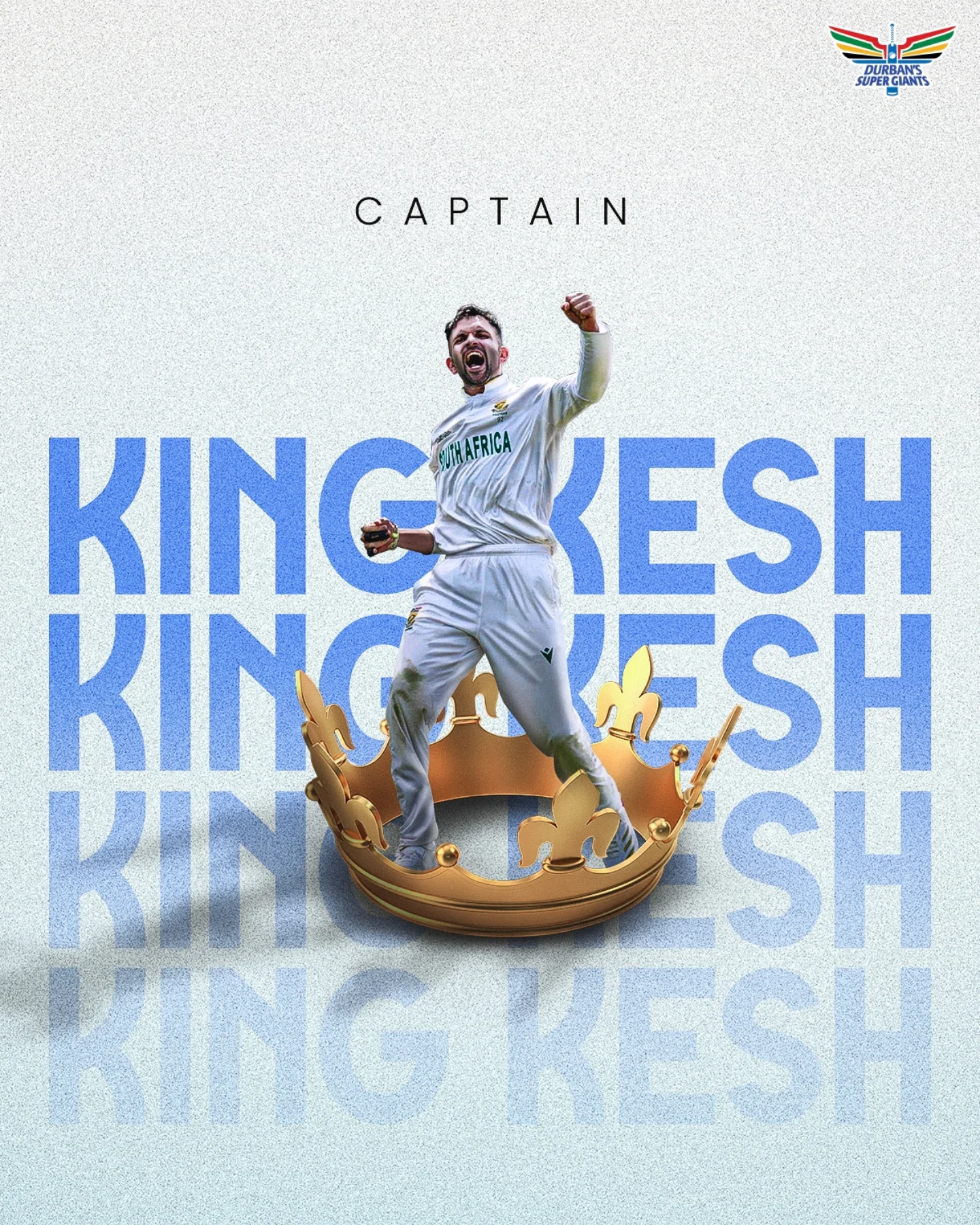 Durban’s Super Giants exalt their captain in celebration as Maharaj claims the crown!! Now