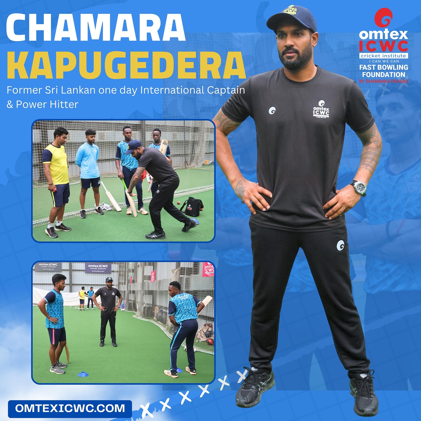 Chamara Kapugedera Coaches Zimbabwe U-19 at Omtex ICWC Veteran cricketer guides Zimbabwe U-19 at Omtex ICWC for a high-performance journey to win
