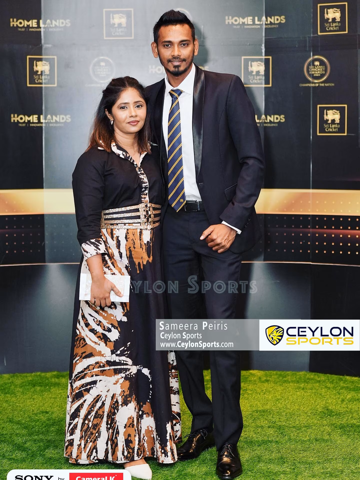 Chameera At Sri Lanka Cricket Awards ’24 Dushmantha Chameera shines at a momentous cricket awards night in Sri Lanka in pure style