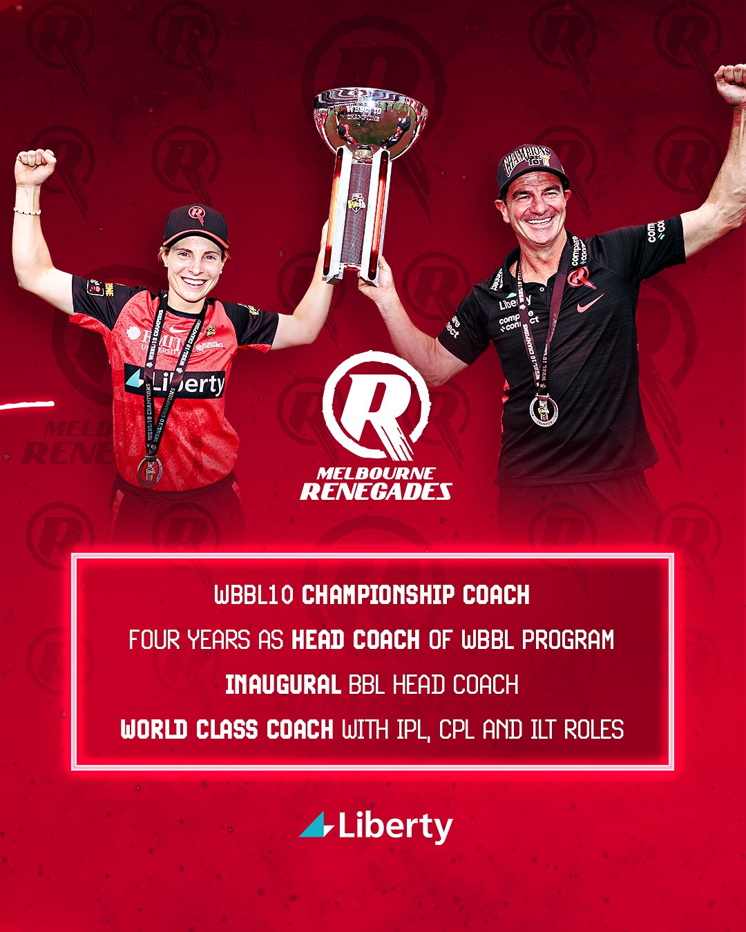Champion Coach Secured Through WBBL13