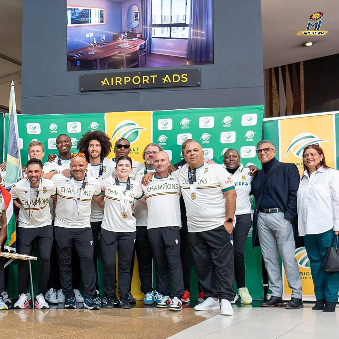 Champions Homecoming Sparks Cape Town Celebration