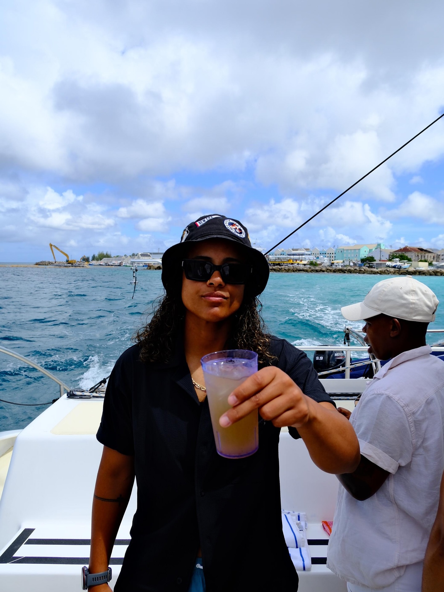 Chloe Tryon Bids Farewell To Barbados Star departs Barbados with warm memories, setting sail toward fresh cricketing challenges!