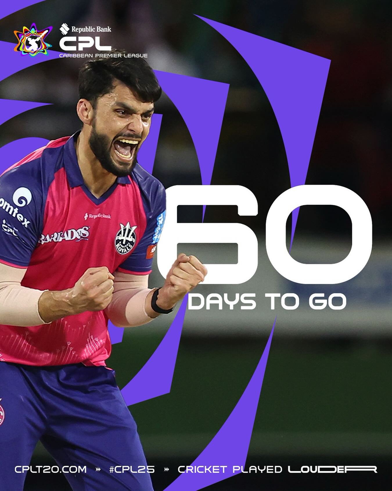 Only 60 days until the ultimate cricket celebration ignites Caribbean flair and energy!!!