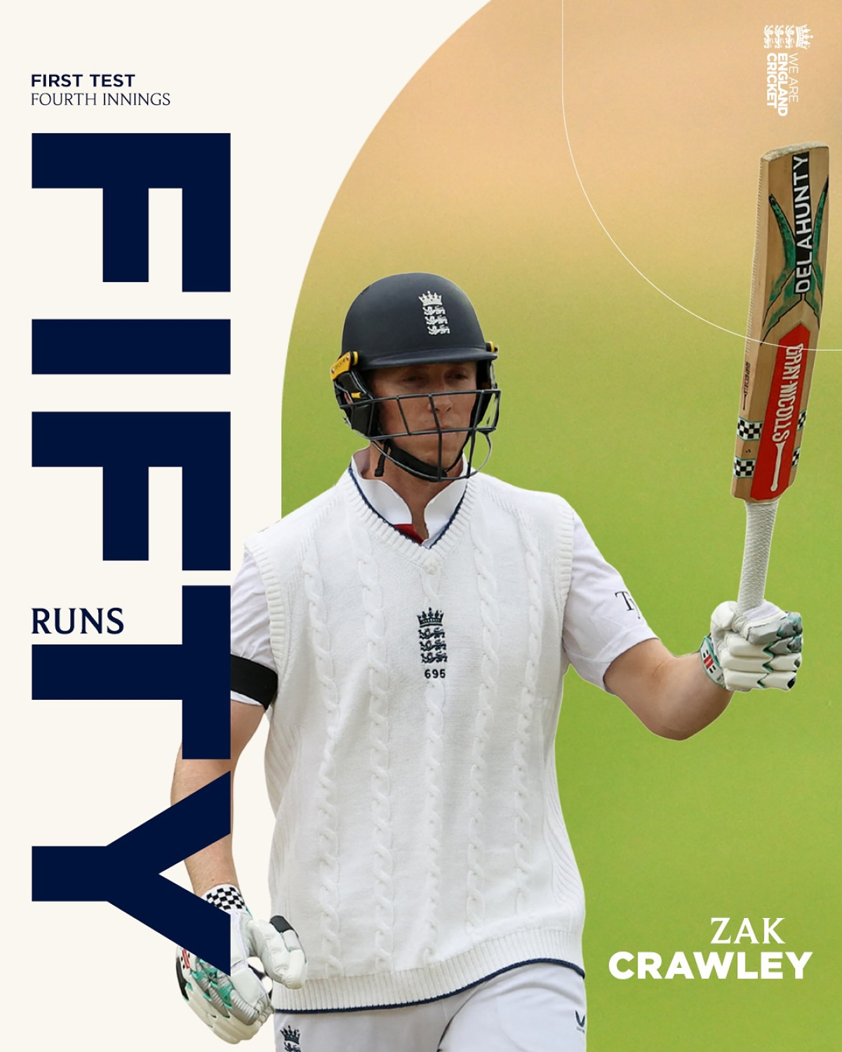 Crawley’s 50 Fuels Leeds Partnership Surge Determined batsman ignites a score milestone, steering England toward a compelling contest