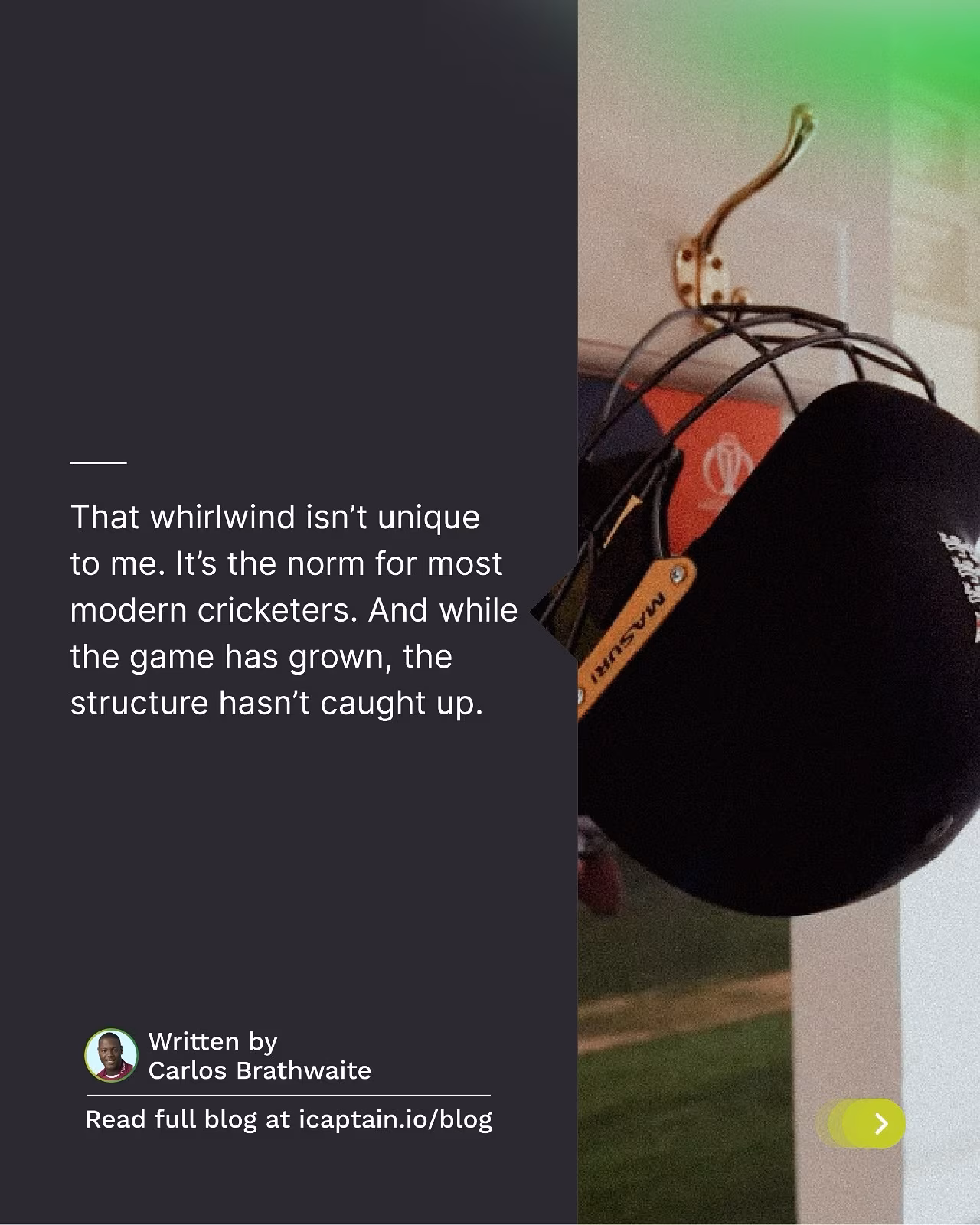 Cricket Needs a Calendar, Not a Compass