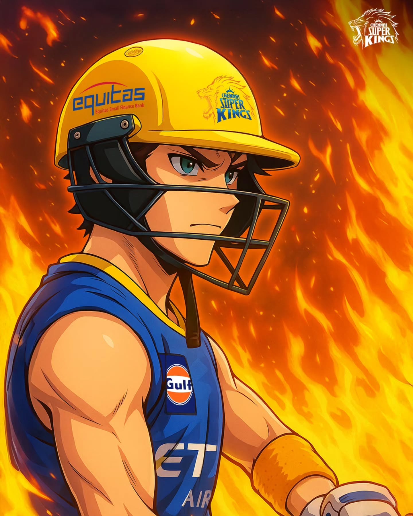 CSK Unleashes Anime Vibe In Social Media Post