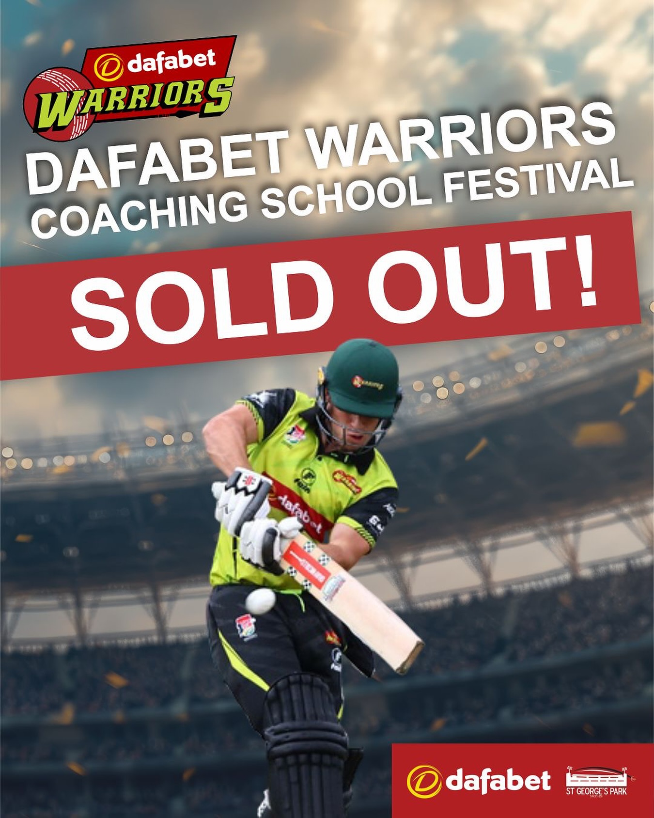 Cricket fans celebrate as elite coaching sessions fill up, with potential openings on hold.