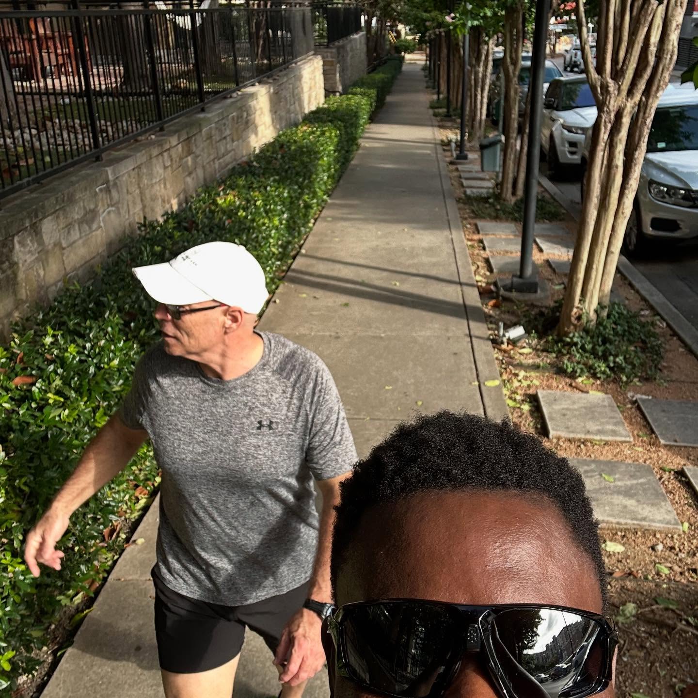 Danny Morrison Enjoys Dallas Morning Walks Danny Morrison redefines mornings on Dallas katytrail with inspiring active routines now!!