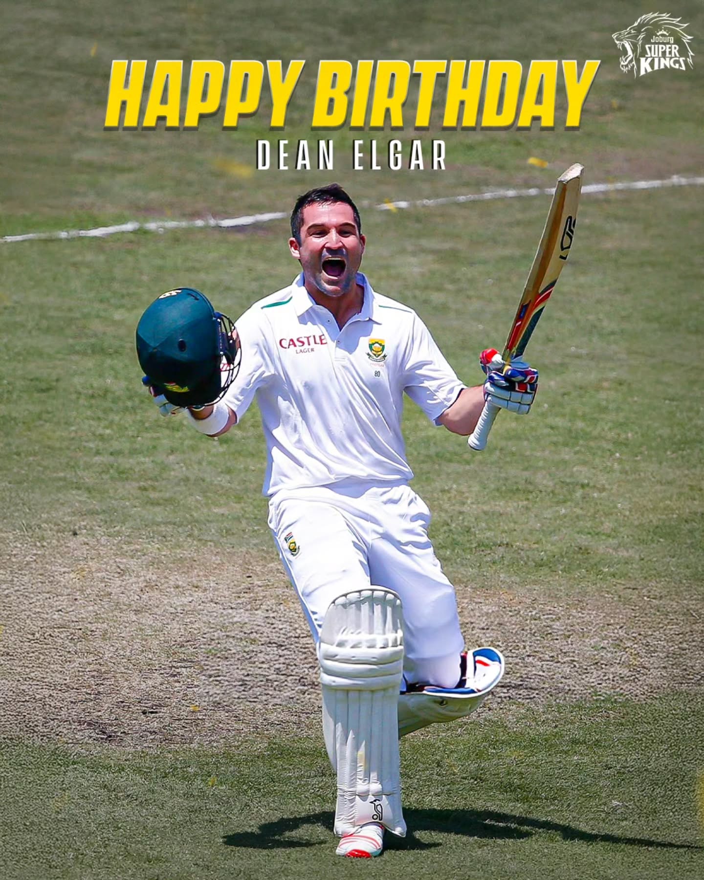 Dean Elgar Birthday Tribute Honoring a cricket veteran's journey with heartfelt wishes from South Africa's elite fans!