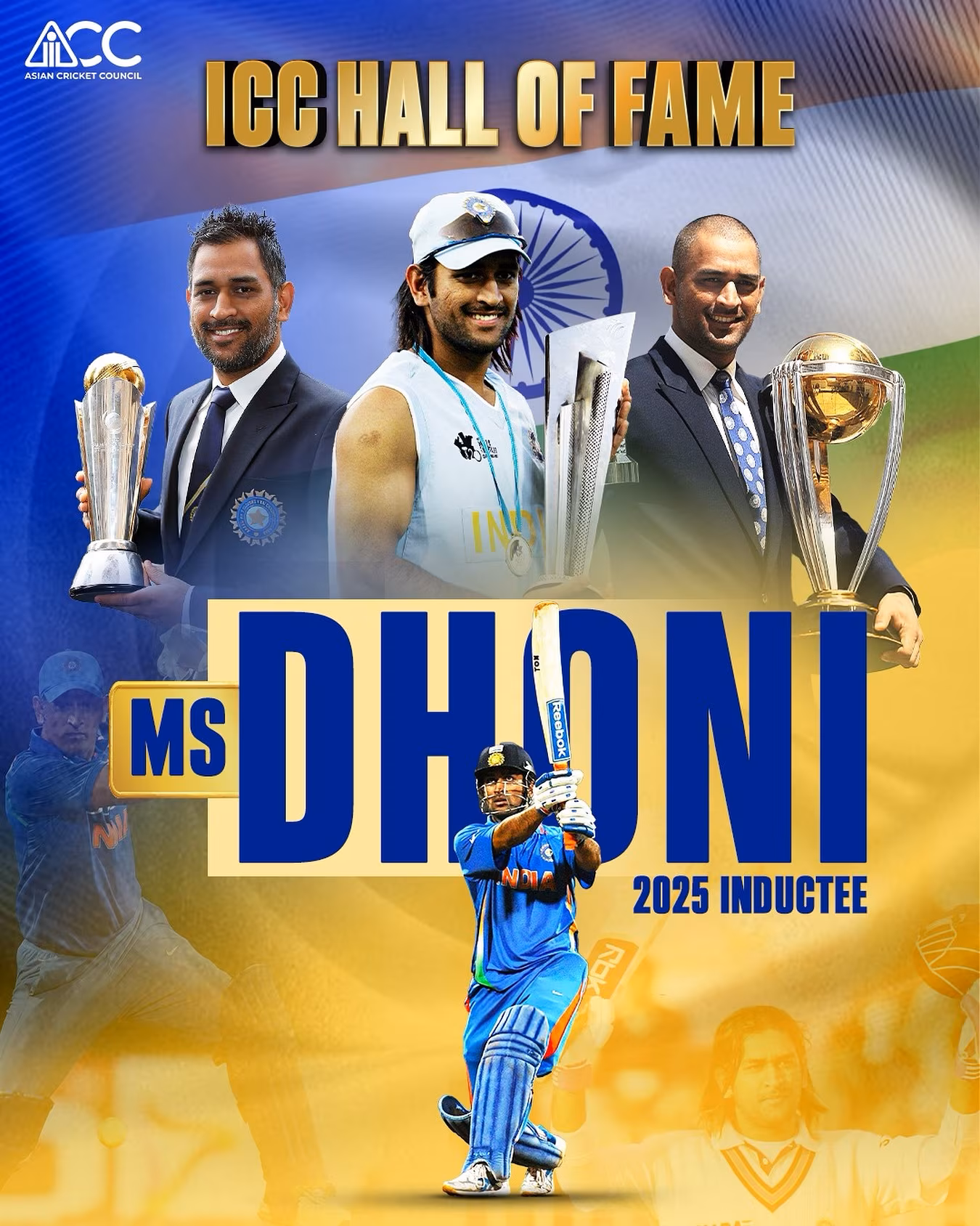 Dhoni Inducted Into ICC Hall Of Fame A warm tribute sparkles in cricket circles celebrating skill, honor, and patriotic pride.