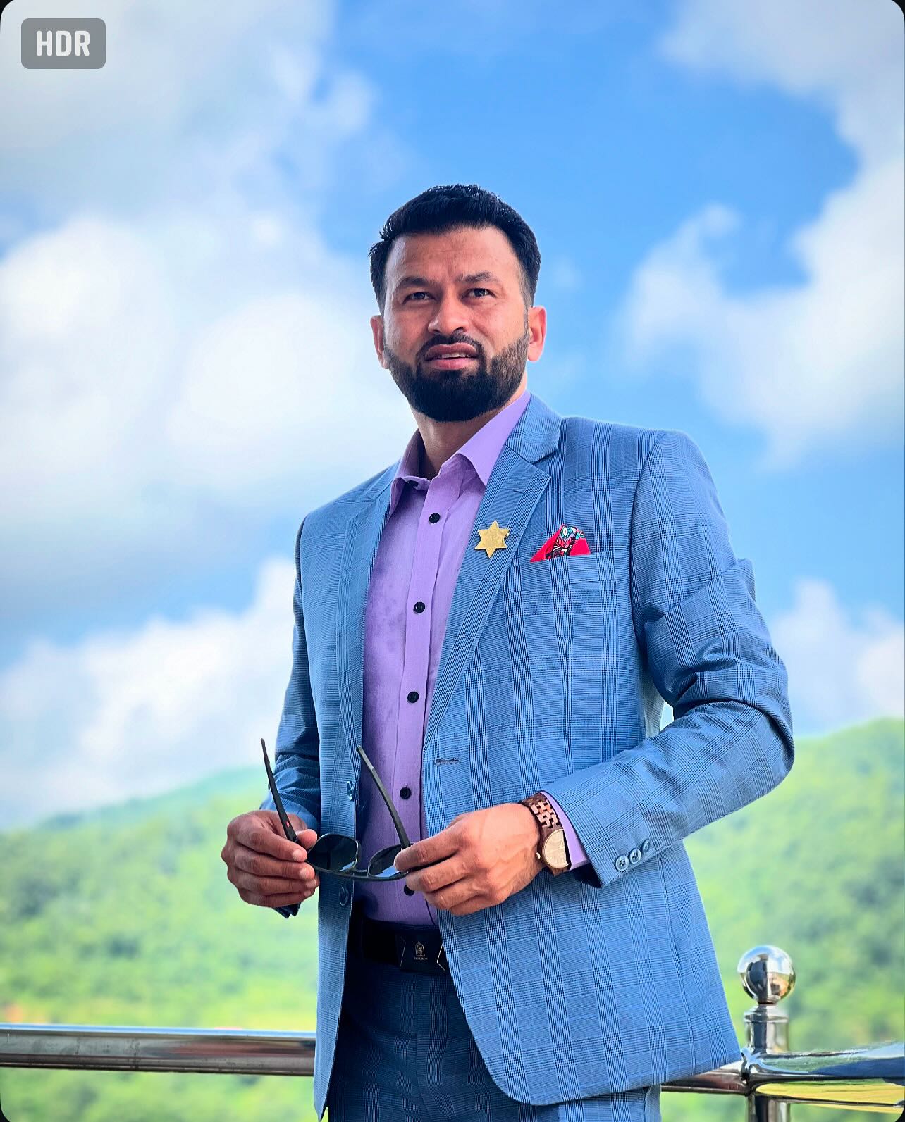 Different Mood, Not Far From Passion Binod Bhandari shows evolving style as his heart beats for the game of cricket, pure love!