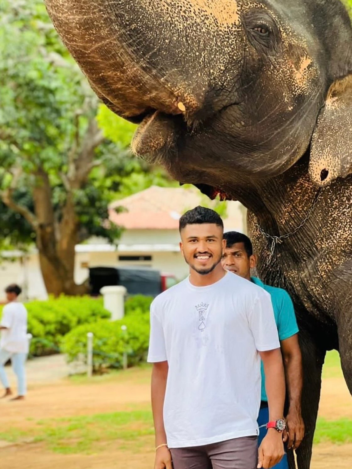Dilshan Madushanka Embraces Self Care Sri Lankan cricketer shares his reminder to value oneself, inspiring self care and beauty.
