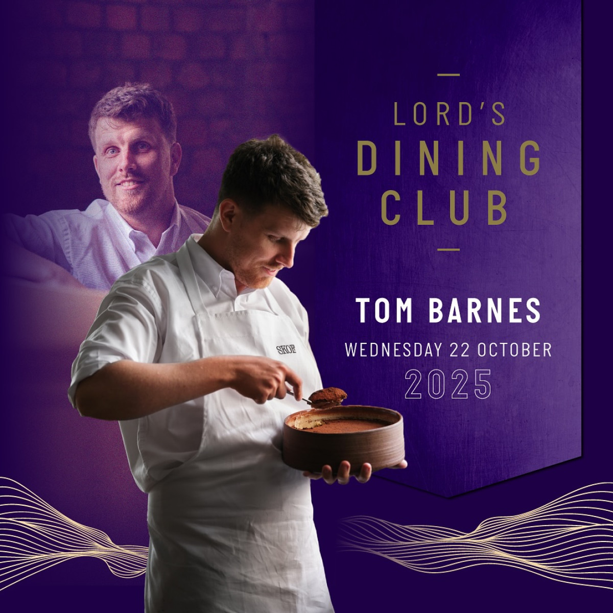 Dining Delights at Lord’s Long Room Celebrate fine cuisine and cricket heritage as Chef Tom Barnes enchants at Lord’s tonight!