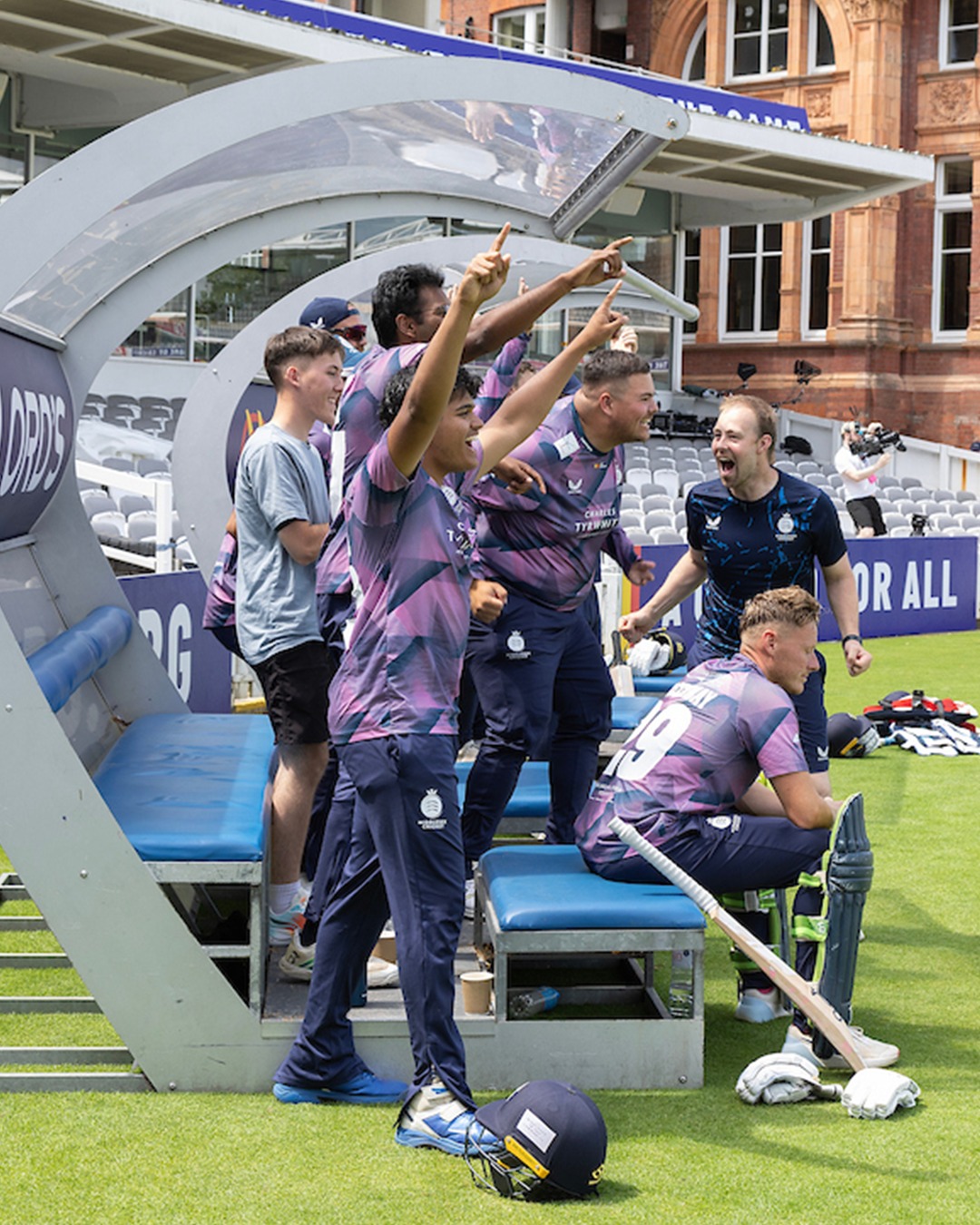 Disability Side Clinches Historic Win At Home Of Cricket