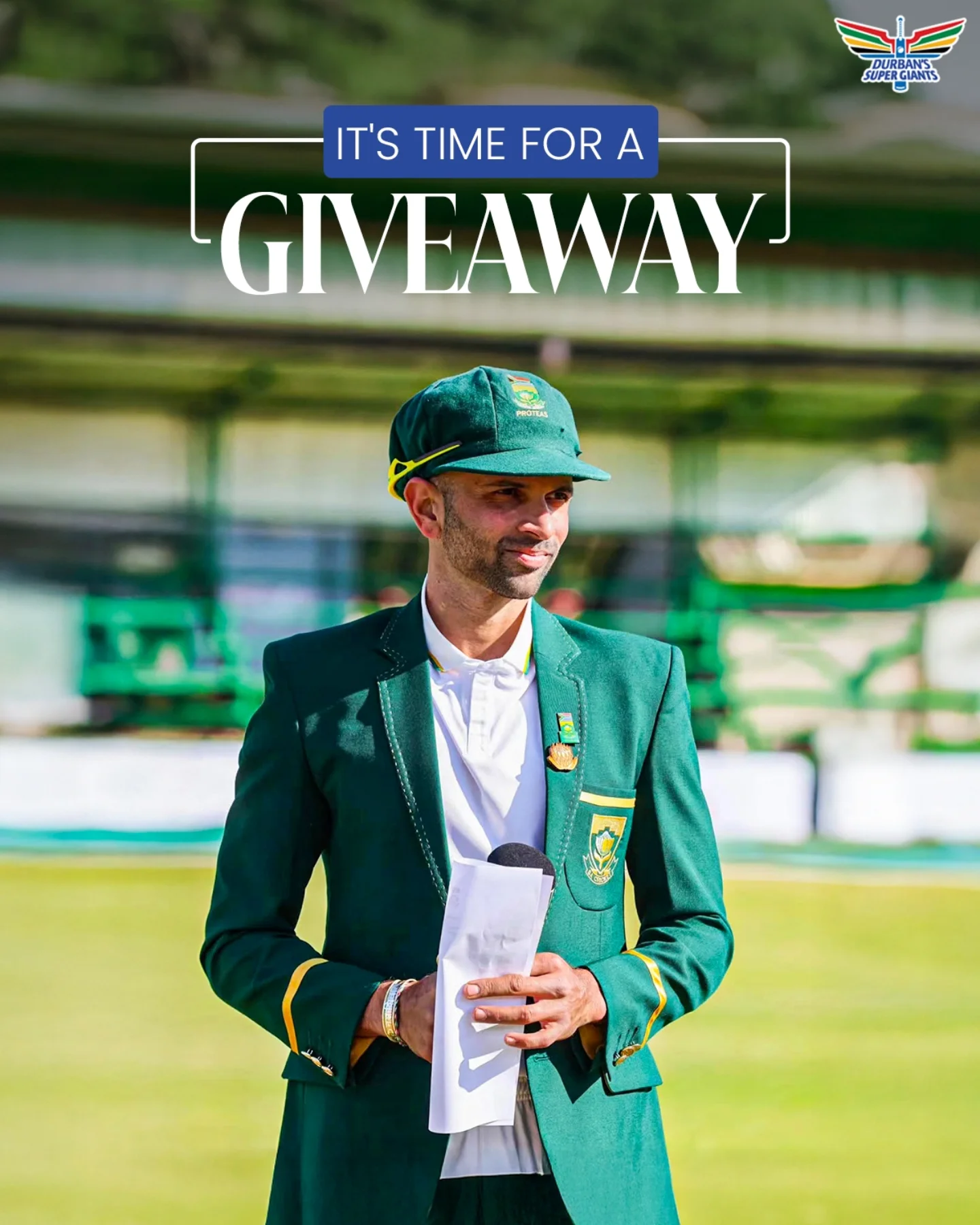 Predict Keshav Maharaj's wicket haul in the first ZIMvSA Test to grab free DSG swag now!!!