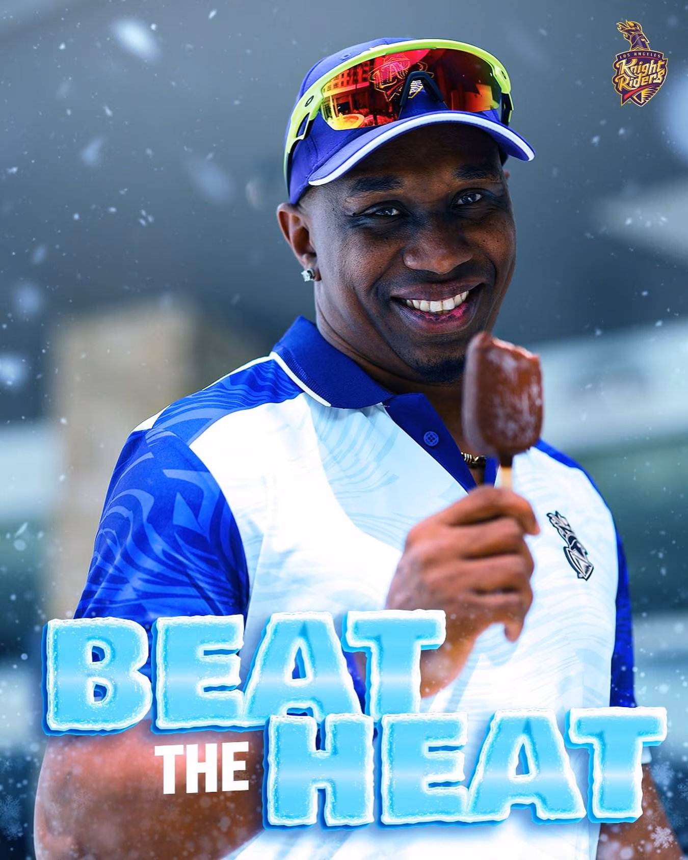 Dwayne Bravo Enjoys Ice Cream at LAKR Event Summer vibes meet cricket flair as LAKR shares cool ice-cream fun with Dwayne Bravo - Wow!